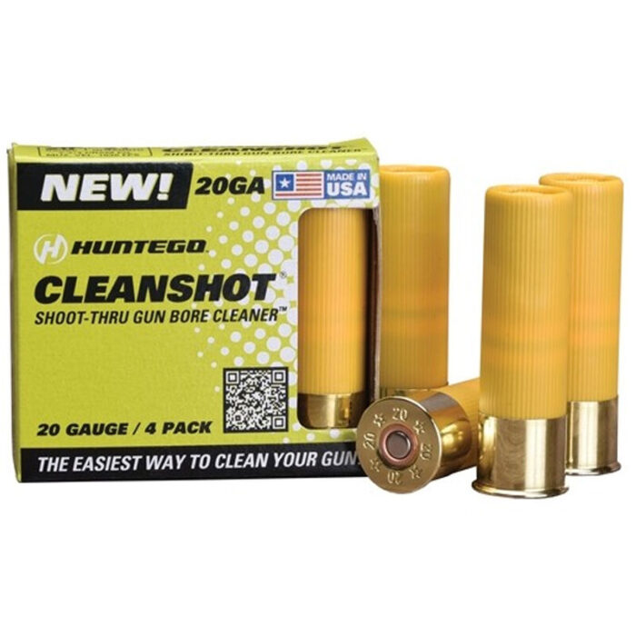 Huntego Cleanshot 20 Gauge Gun Bore Cleaner 4 Pack