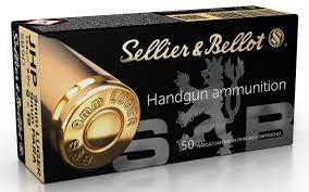 Sellier & Bellot Ammunition 9mm Luger 124 Grain Jacketed Hollow Point