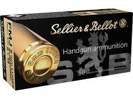 Sellier & Bellot Ammunition 9mm Luger 140 Grain Full Metal Jacket