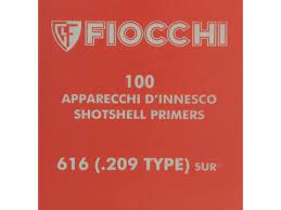 Fiocchi Primers #209 Shotshell Box of 1000 (10 Trays of 100)