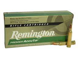 Remington Premier Varmint Ammunition 223 Remington 55 Grain AccuTip