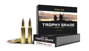 Nosler Trophy Grade Ammunition 223 Remington 70 Grain AccuBond Polymer Tip Box of 20