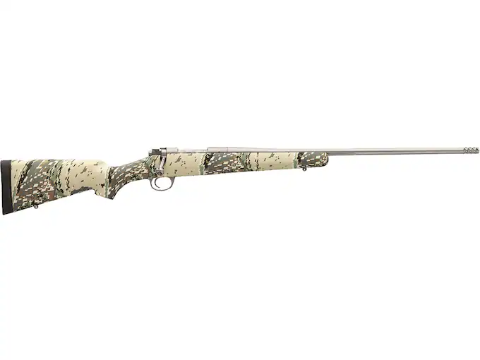 Kimber 84M Mountain Ascent Bolt Action Centerfire Rifle 6.5 Creedmoor 22" Fluted Barrel Stainless and Gore Optifade Open Country