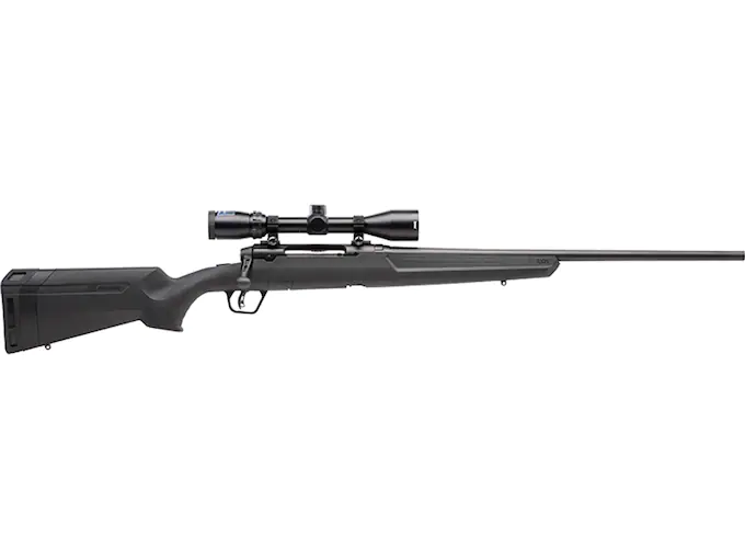 Savage Axis II XP Bolt Action Centerfire Rifle with Bushnell Banner 3-9x40mm Scope