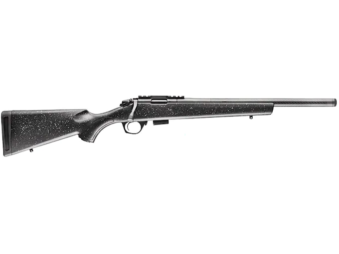 Bergara BMR Carbon Bolt Action Rimfire Rifle 22 Long Rifle 18" Barrel Carbon Fiber and Black/Grey