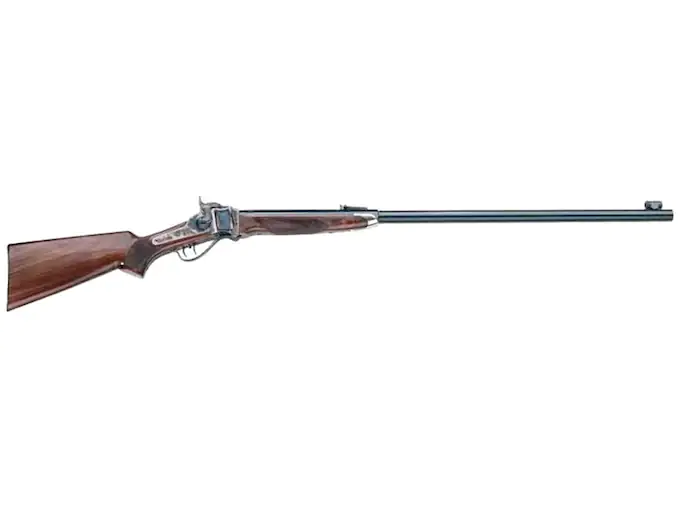 Pedersoli Sharps Long Range 1874 Single Shot Centerfire Rifle 45-70 Government 34" Barrel Blued and Walnut