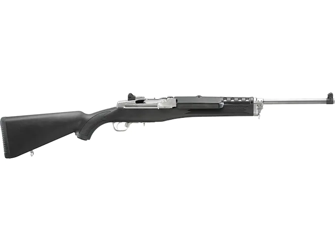 Ruger Mini Thirty Semi-Automatic Centerfire Rifle 7.62x39mm 18.5" Barrel 20-Round Stainless and Black