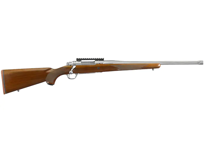 Ruger Hawkeye Hunter Bolt Action Centerfire Rifle 308 Winchester 20" Barrel Stainless Steel and Walnut