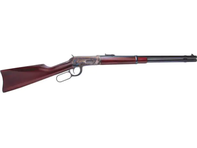 Cimarron Firearms 1894 Lever Action Centerfire Rifle 38-55 WCF 20" Barrel Blued and Walnut Straight Grip