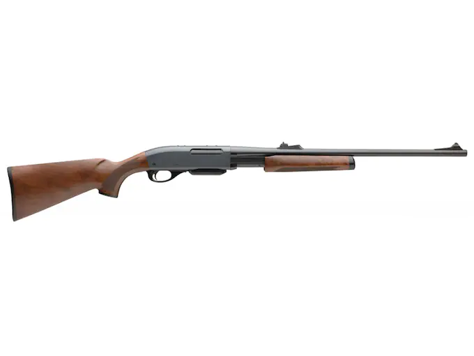 Remington 7600 Carbine Pump Centerfire Rifle 30-06 Springfield 18.5" Barrel Blued and Walnut Fixed