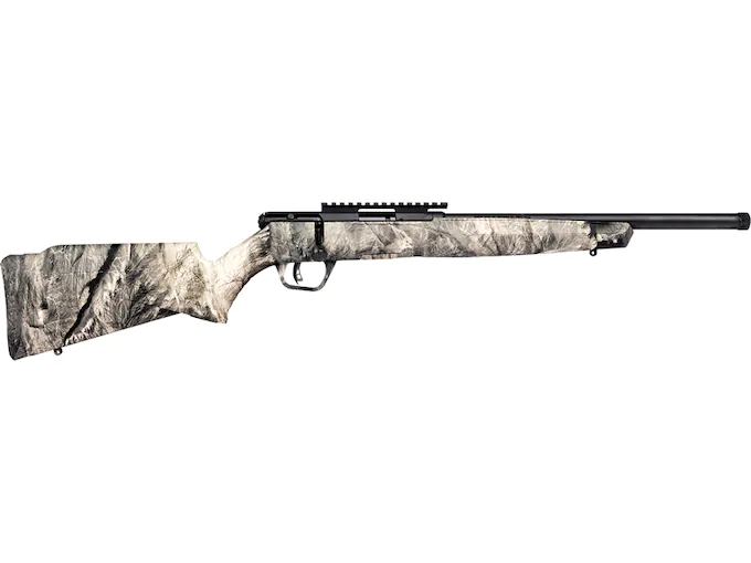 Savage Arms B22 FV-SR Overwatch Bolt Action Rimfire Rifle 22 Long Rifle 16.5" Barrel Satin and Mossy Oak Camo