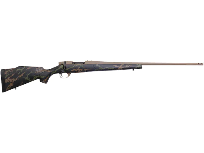 Weatherby Vanguard High Country Bolt Action Centerfire Rifle 6.5 Creedmoor 24" Fluted Barrel Flat Dark Earth Cerakote and Camo Monte Carlo