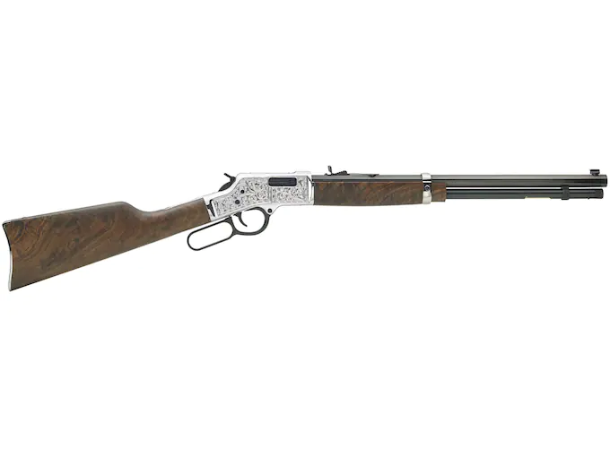 Henry Big Boy Silver Lever Action Deluxe Engraved Lever Action Centerfire Rifle