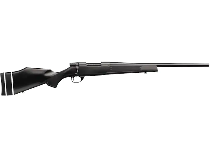 Weatherby Vanguard Compact Bolt Action Youth Centerfire Rifle 243 Winchester 20" Barrel Blued and Black Monte Carlo