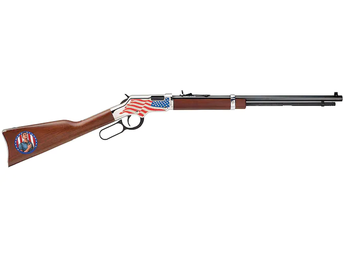 Henry Stand for the Flag Lever Action Rimfire Rifle 22 Long Rifle 20" Barrel Blued and American Walnut