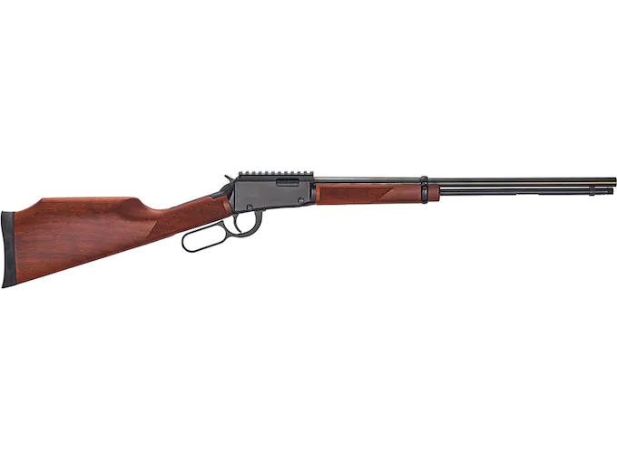 Henry Magnum Express Lever Action Rimfire Rifle 22 Winchester Magnum Rimfire (WMR) 19.25" Barrel Blued and American Walnut