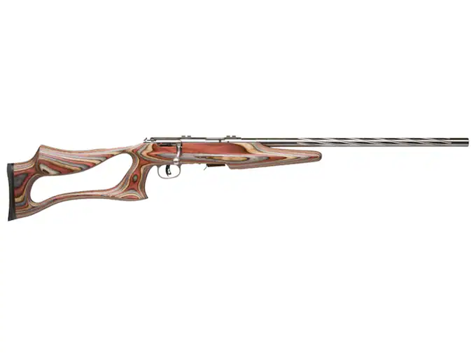 Savage Arms 93-BSEV Bolt Action Rimfire Rifle 22 Winchester Magnum Rimfire (WMR) 21" Fluted Barrel Matte and Evolution Skeleton