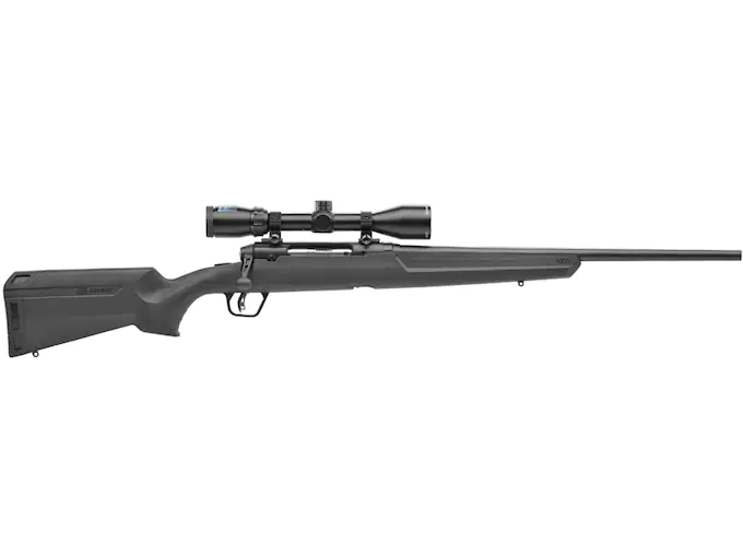 Savage Arms Axis II Bolt Action Youth Centerfire Rifle 6.5 Creedmoor 20" Barrel Black and Black With Scope