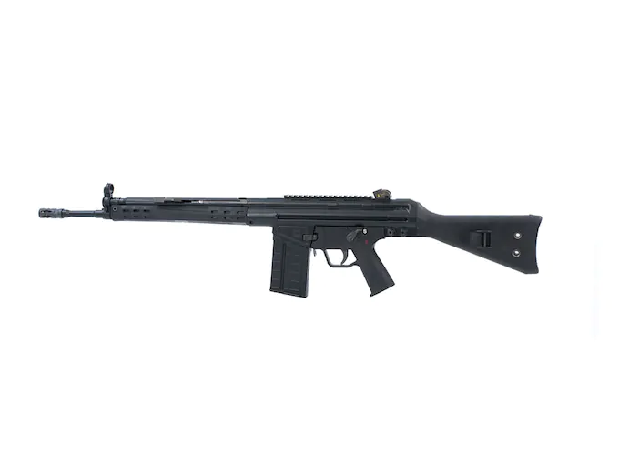 PTR PTR-A3S Semi-Automatic Centerfire Rifle 308 Winchester 18" Barrel Blued and Black Fixed