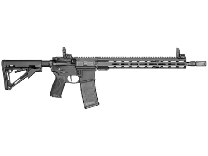 Smith & Wesson M&P 15T II Semi-Automatic Centerfire Rifle 5.56x45mm NATO 16" Barrel Black and Black Adjustable