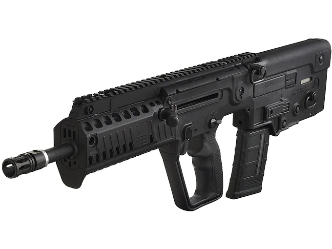 IWI US Tavor X95 Semi-Automatic Centerfire Rifle 300 AAC Blackout (7.62x35mm) 16.5" Barrel Chrome and Black Bullpup