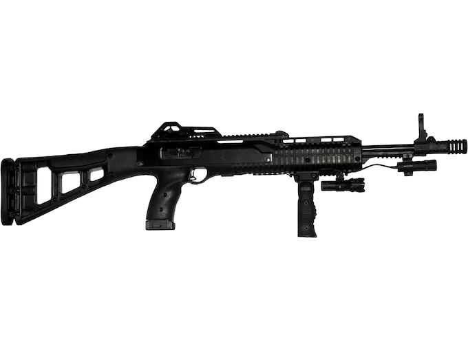 Hi-Point Carbine with Vertical Grip, Light, Laser Semi-Automatic Centerfire Rifle