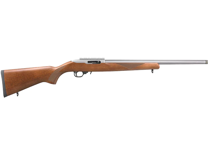 Ruger 10/22 Semi-Automatic Rimfire Rifle 22 Long Rifle 20" Barrel Stainless and Wood