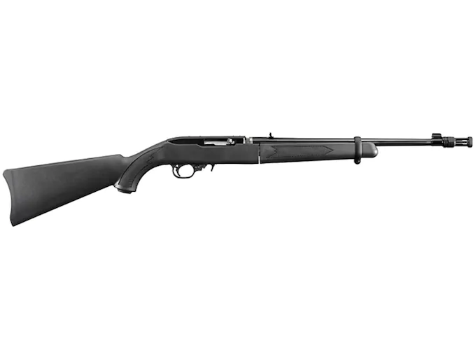Ruger 10/22 Takedown Carbine Semi-Automatic Rimfire Rifle 22 Long Rifle 16.4" Barrel Black and Black