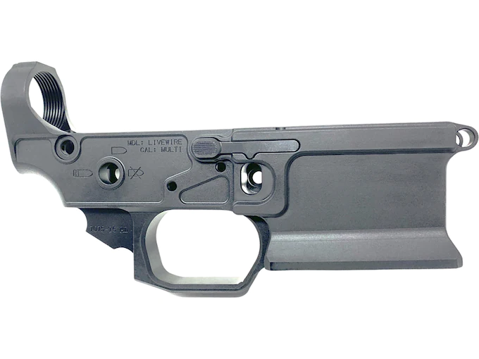 Sharps Bros Livewire AR-15 Stripped Lower Receiver Black