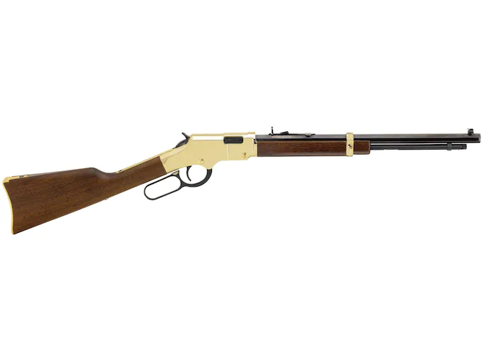 Henry Golden Boy Youth Lever Action Youth Rimfire Rifle 22 Long Rifle 16.25" Barrel Blued and Walnut Straight Grip