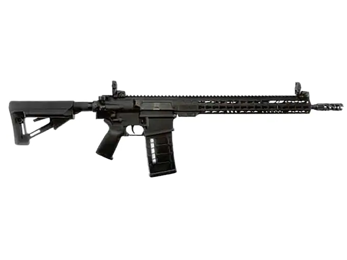 Armalite AR-10A Tactical Semi-Automatic Centerfire Rifle 308 Winchester 16" Barrel Double Lapped Chrome Lining and Black Collapsible