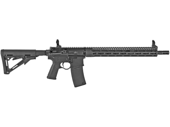 Troy SPC-A3 Semi-Automatic Centerfire Rifle 5.56x45mm NATO 16" Barrel Matte and Black Pistol Grip