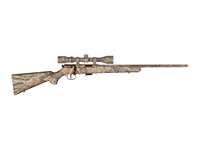 Savage 93-XP Camo Bolt Action Rimfire Rifle with 3-9x40mm Scope