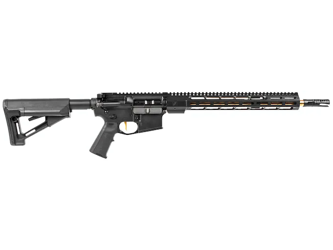 ZEV Technologies AR15 CORE Elite Rifle Semi-Automatic Centerfire Rifle 5.56x45mm NATO 16" Fluted Barrel Bronze PVD and Black Collapsible