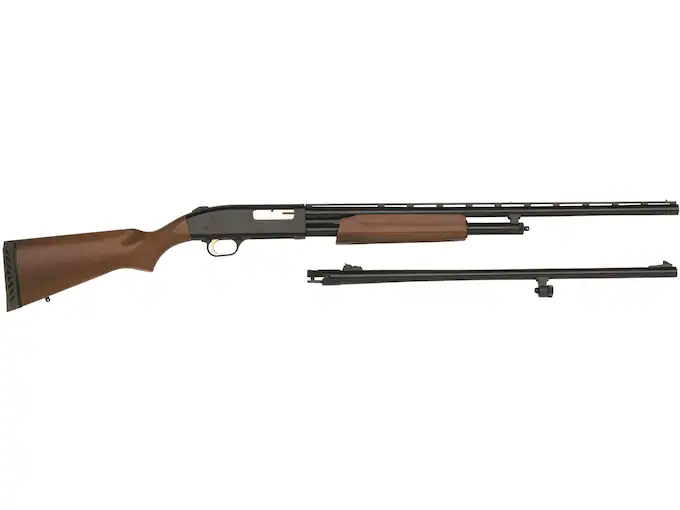 Mossberg 500 Field/Deer Combo 20 Gauge Pump Action Shotgun 26/24" Barrel Blued and Wood