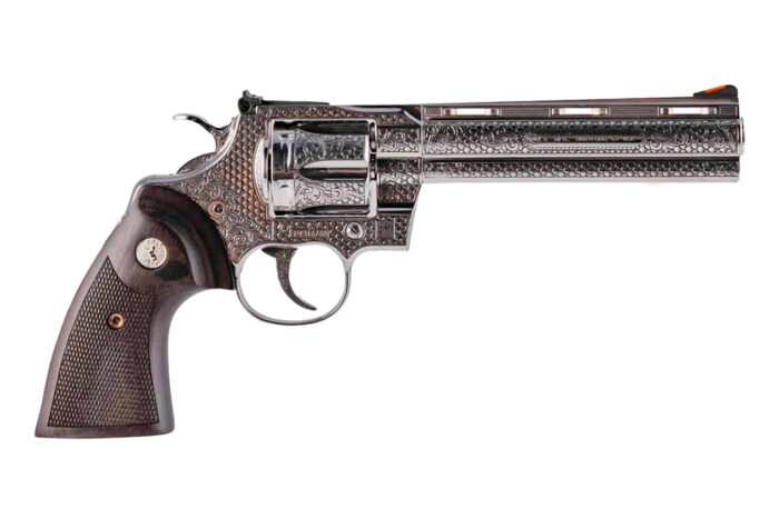 Colt Python 357 Magnum/38 SPL Special Edition Engraved Double-Action Revolver with 6-Inch Barrel